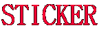 STICKER
