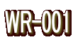 WR-001
