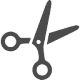 cut icon